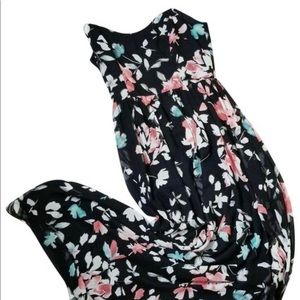 Dress the Population Chiffon Maxi Dress